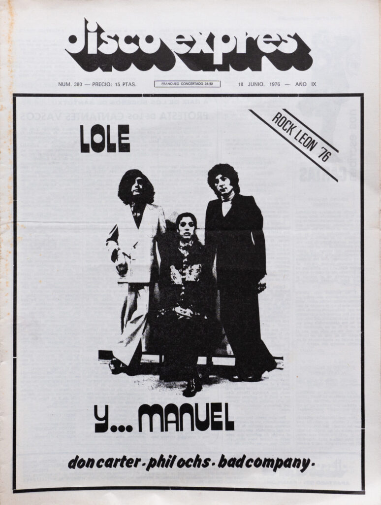 Disco Expres 380 - Lole y Manuel (1976)