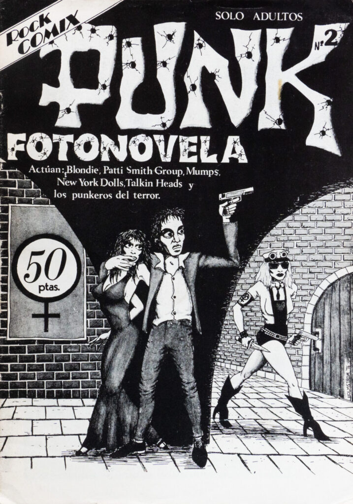 Punk: fotonovela (Blondie, New York Dolls, Patti Smith, Talking Heads...) (1976)
