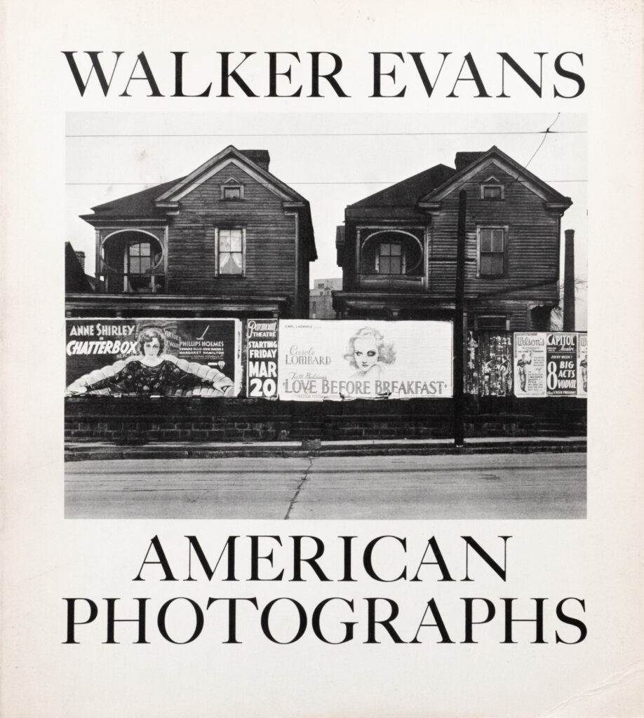 Walker Evans - American Photographs (1975)